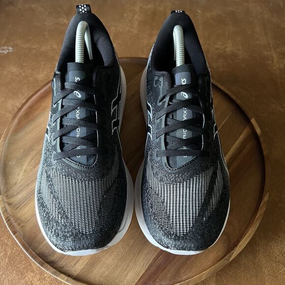 Asics GlideRide Max Women's 10 Lavender Black Max Cushion Running Shoes Sneakers - Picture 10 of 16